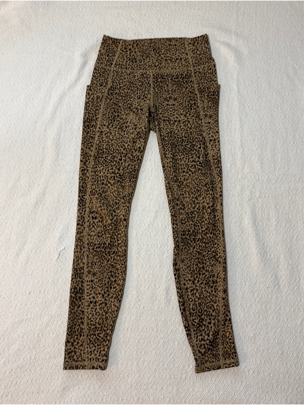 Fabletics Leopard Print High-Waist Leggings - Brown/Black